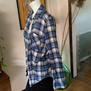 Lightweight Plaid Button Up